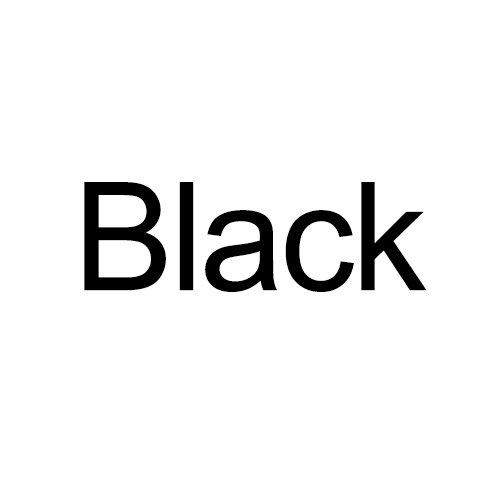 black